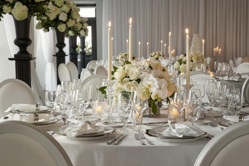 Hotel Riggs Washington Dc Exterior foto A table set for a formal dinner