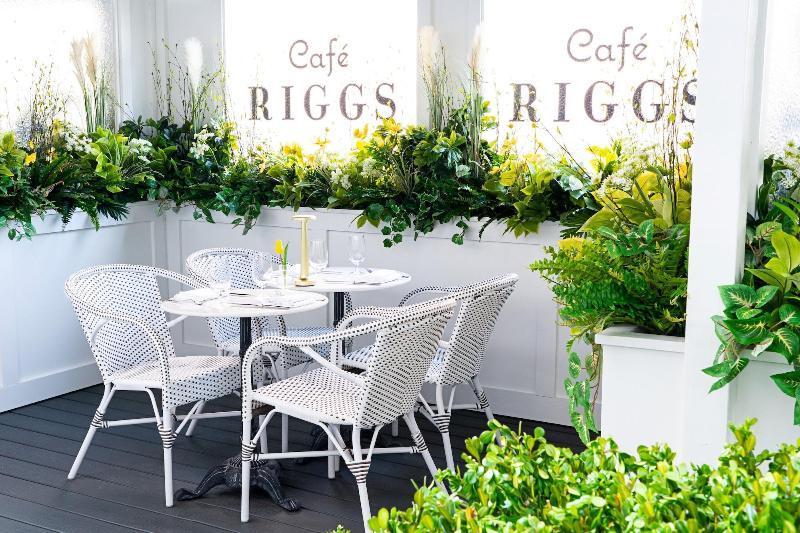 Hotel Riggs Washington Dc Exterior foto Café Riggs